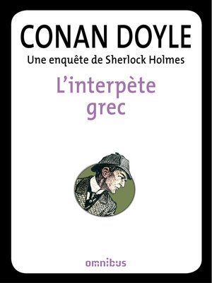 cover image of L'interprète grec